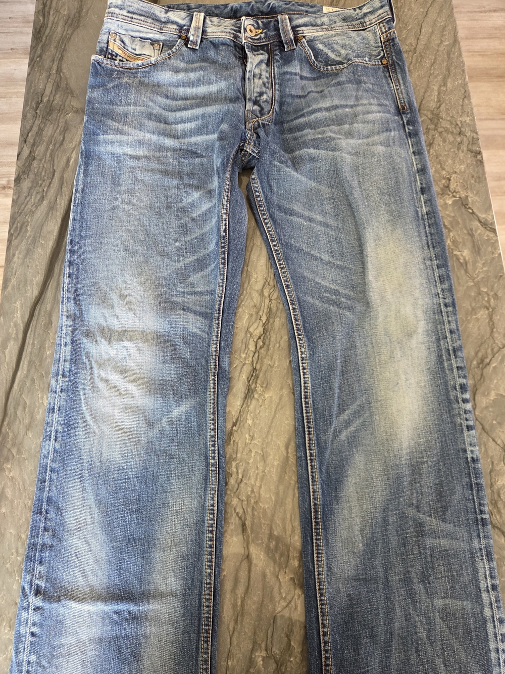 Diesel Light Blue Vintage Straight Jeans Like New